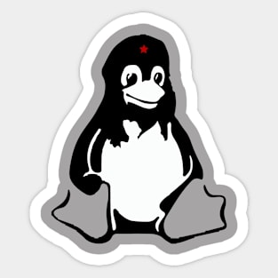 Linux tux Penguin Che guevara Sticker